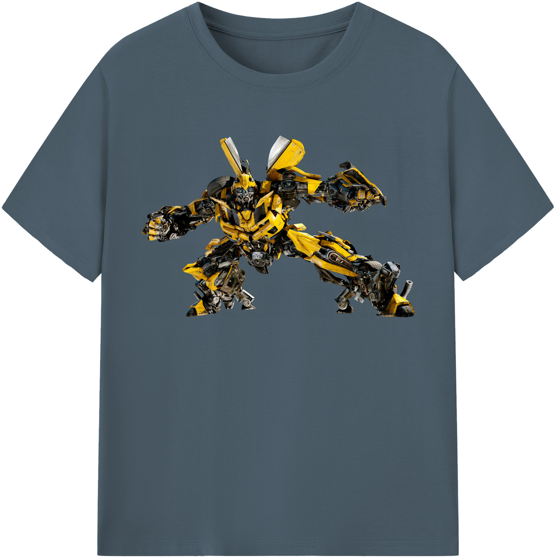 （画像用） Transformers トランスフォーマー 綿100％半袖Tシャツ（フロントプリント）